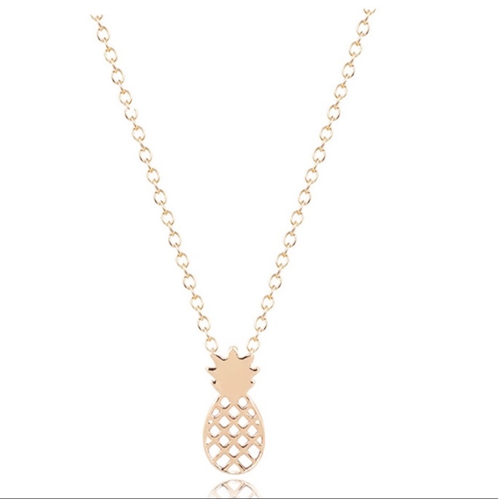 🍍Beautiful Gold Pineapple Pendant Necklace🍍